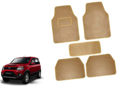 AUTO PEARL Polyester Standard Mat For  Maruti Omni(Beige)