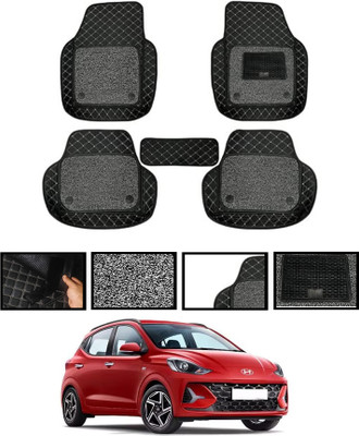 AYW Leatherite 7D Mat For  Hyundai Grand i10 Nios(Black)