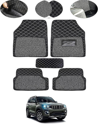 MSNP Leatherite 7D Mat For  Mahindra Universal For Car(Black)