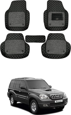 AYW Leatherite 7D Mat For  Hyundai Terracan(Beige)