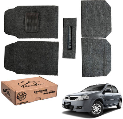WolkomHome PVC Standard Mat For  Universal For Car(Black)