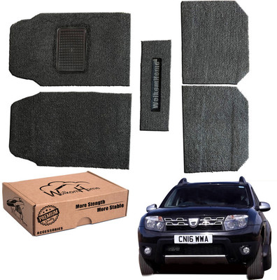 WolkomHome PVC Standard Mat For  Universal For Car(Black)