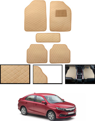 MSNP Leatherite Standard Mat For  Honda Amaze(Beige)