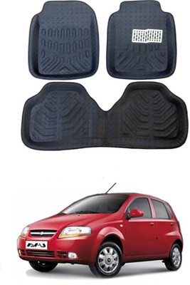 Arnejaa Polyutherine 3D Mat For  Chevrolet Aveo U-VA(Black)