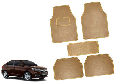 AUTO PEARL Polyester Standard Mat For  Honda Amaze(Beige)