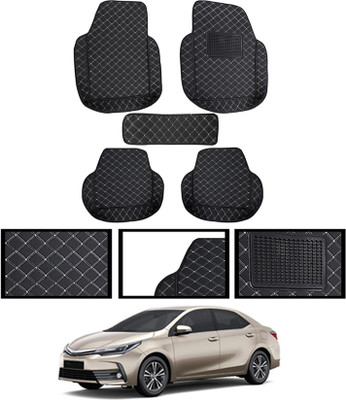 AYW Leatherite 7D Mat For  Toyota Altis(Black)
