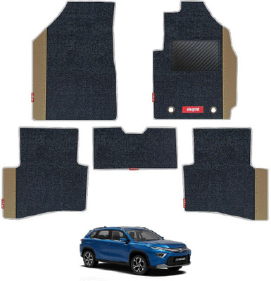 elegant Polypropylene Standard Mat For  Toyota Urban Cruiser Hyryder(Black, Beige)