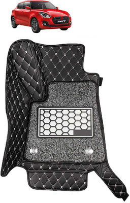 Caronix Leatherite 7D Mat For  Maruti Swift(Black)