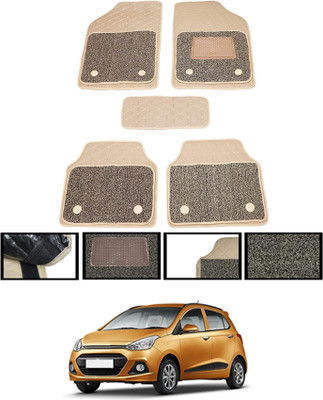 MATIES Leatherite 7D Mat For  Hyundai Grand i10(Beige)