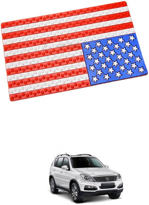LOVMOTO Plastic Tray Mat For  Mahindra SsangYong Rexton(Multicolor)