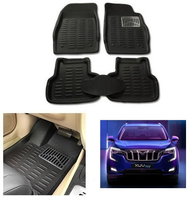 After cars PVC 3D Mat For  Mahindra NA(Black)