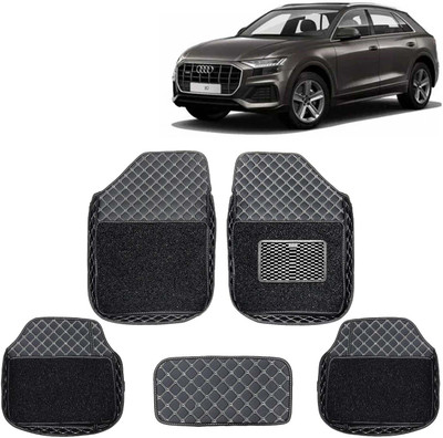 Kingsway Leatherite 7D Mat For  Audi Q8(Black)