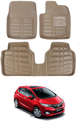 MATIES Plastic 5D Mat For  Honda Jazz(Beige)