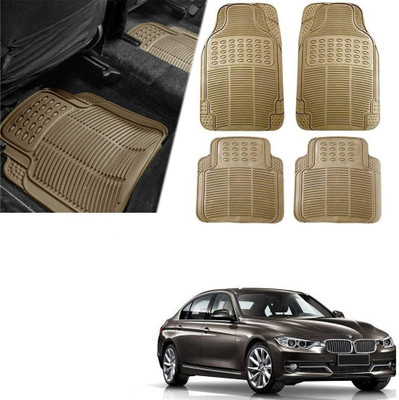 Znee Smart Rubber Standard Mat For  Universal For Car(Beige)