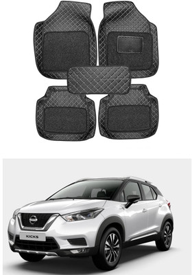 arneja trading company Leatherite 7D Mat For  Nissan KICKS(Black)