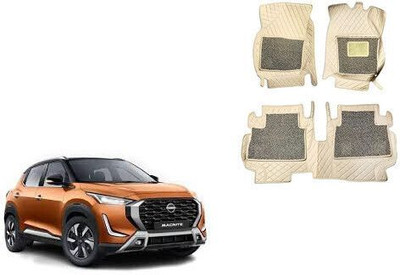 Autorepute Leather 7D Mat For  Nissan Magnite(Beige)