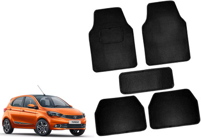 AUTO PEARL Polyester Standard Mat For  Tata Tiago(Black)