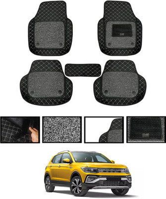 MSNP Leatherite 7D Mat For  Volkswagen Taigun(Black)