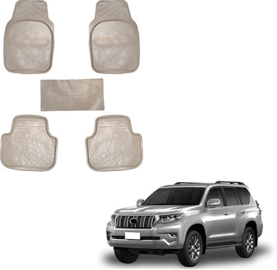 SS FOR YOUR SMART NEEDS Vinyl Standard Mat For  Toyota Land Cruiser(Beige)