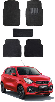 Autoxygen PVC Standard Mat For  Maruti Celerio(Black)