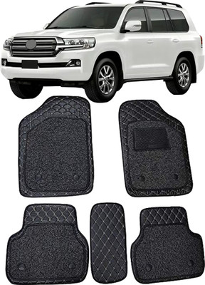 INSURE AUTOMOTIVE Leather 7D Mat For  Toyota Land Cruiser(Black, Beige)
