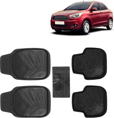 Kingsway PVC Tray Mat For  Ford Figo Aspire(Black)