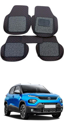 ARNEJA Leatherite 7D Mat For  Tata Punch(Black)