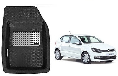 KBTR PVC Tray Mat For  Volkswagen Polo(Black)