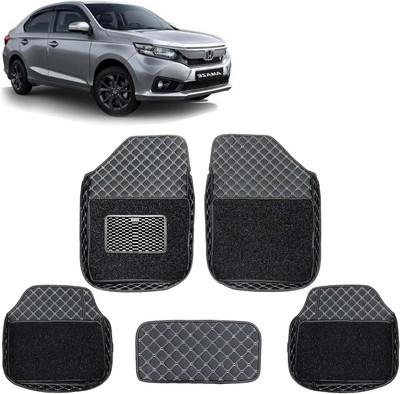 STYLE CHOICE Leatherite 7D Mat For  Honda Amaze(Black)