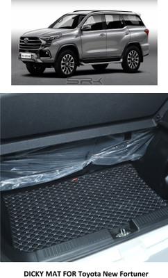 AUTOFIT Polyutherine 9D Mat For  Toyota New Fortuner(Black)
