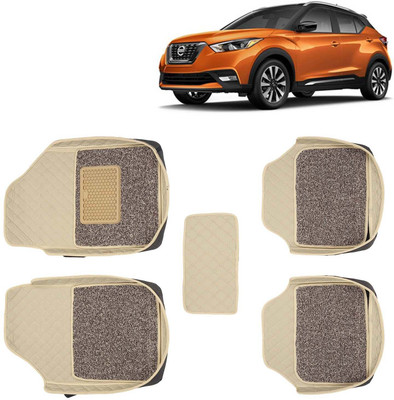 Kingsway Leatherite 7D Mat For  Nissan KICKS(Beige)