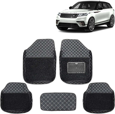 Kingsway Leatherite 7D Mat For  Land Rover Range Rover Velar(Black)