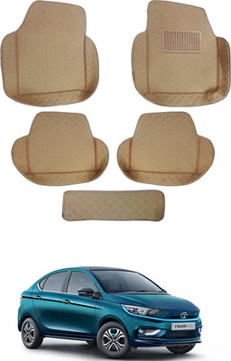 AYW Leatherite 7D Mat For  Tata Tigor EV(Beige)