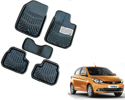 CuboDePlato PVC 3D Mat For  Tata Tiago(Black)