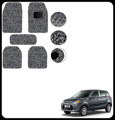 SEMAPHORE Rubber Standard Mat For  Maruti Alto 800(Grey, Black)