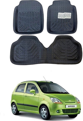Arnejaa Polyutherine 3D Mat For  Chevrolet Spark(Black)