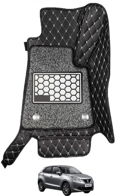 Euro Care Leatherite 7D Mat For  Maruti Baleno(Black)