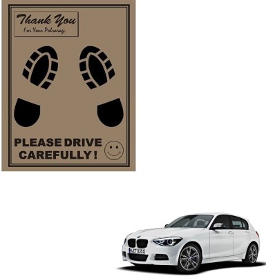 SEMAPHORE Paper Disposable Paper Mat For  BMW 1 Series(Brown)