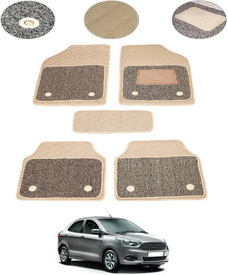 MSNP Leatherite 7D Mat For  Ford Aspire(Beige)