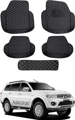 MATIES Leatherite 7D Mat For  Mitsubishi Pajero(Black)