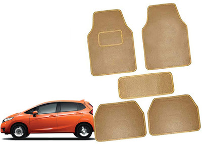AUTO PEARL Polyester Standard Mat For  Honda Jazz(Beige)