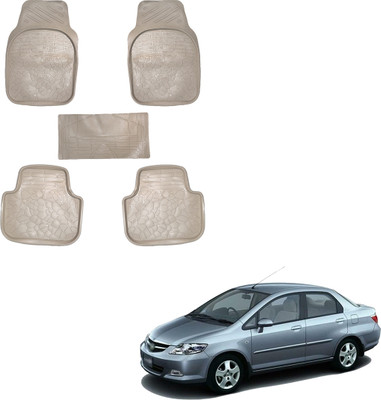 SS FOR YOUR SMART NEEDS Vinyl Standard Mat For  Honda City ZX(Beige)