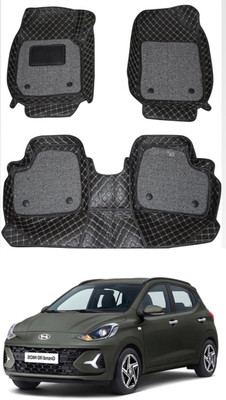 STYLE CHOICE Leatherite 7D Mat For  Hyundai Grand i10 Nios(Black)