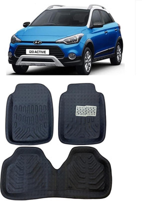 arneja trading company Polyutherine 3D Mat For  Hyundai i20 Active(Black)