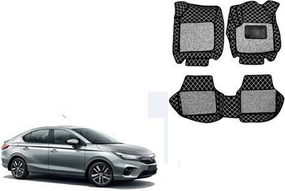 Autorepute PVC 7D Mat For  Honda New City(Black)