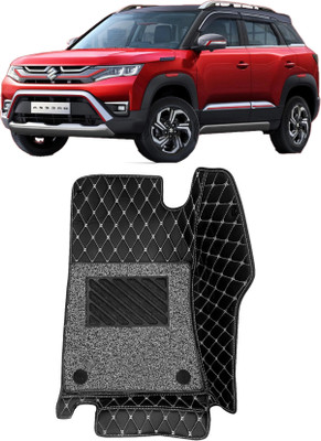 VIAZ VENTURES Leatherite 7D Mat For  Maruti Suzuki New Brezza(Black)