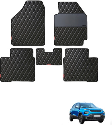 elegant Leatherite Standard Mat For  Tata Punch(Black)