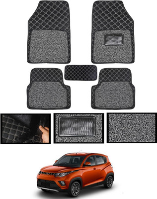MSNP Leatherite 7D Mat For  Mahindra Universal For Car(Black)