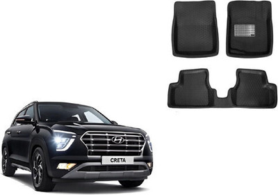 Autorepute Leather 5D Mat For  Hyundai Creta(Black)