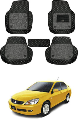 MATIES Leatherite 7D Mat For  Mitsubishi Universal For Car(Black)
